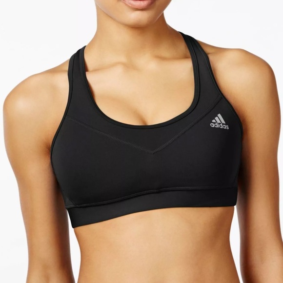 adidas Other - Adidas Women's Black Climalite TechFit Sports Bra Size Small